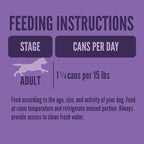 A Strong Heart Wet Dog Food, Chopped Chicken Dinner - 13.2 oz Cans (Pack of 12), Made in The USA with Real Chicken