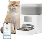 PET MARVEL Automatic Pet Feeder, 4.4L Large Capacity (30-Day Meals) with Quadruple Seal for 30-Day Freshness - APP/WiFi Control, Anti-Jamming Design, Detachable, Dual Power Backup