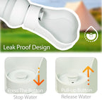 BMN Portable Dog Water Bottle, Collapsible Pet Water Bottle,Large Capacity for Big Dogs， Leak-Proof Travel Dispenser, Foldable Bowl for Hiking Walking Outdoors，19oz