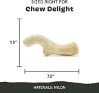 Barkbox Super Chewer Tough Dog Chew Toys for Aggressive Chewers, Dental Stimulating (Antler - Large)