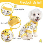 Dog Pajamas for Small Dogs Girl Boy Puppy Pjs Summer Pet Onesies for Chihuahua Yorkie Teacup Cute Soft Material Stretch Able Cat Clothes Outfit Apparel Puppy Jumpsuit
