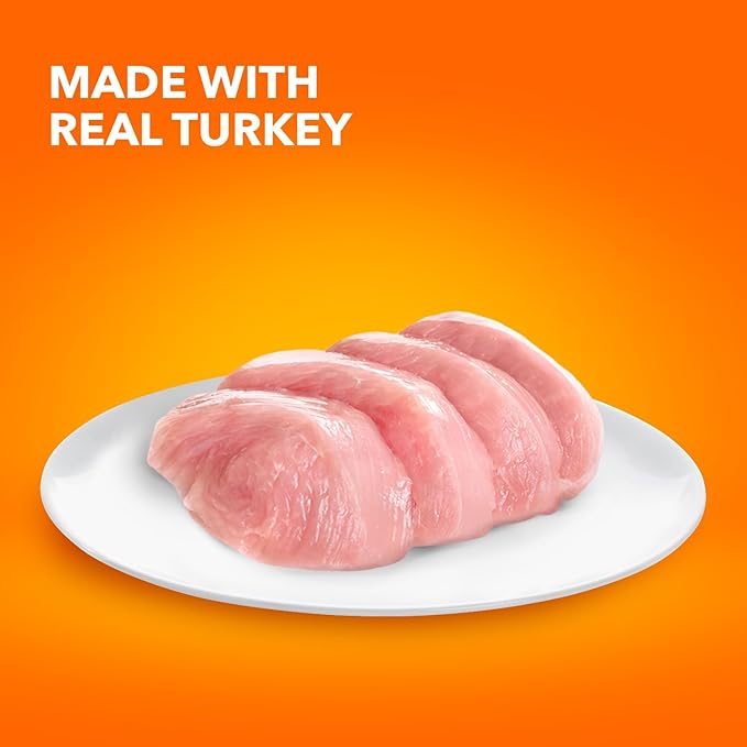 IAMS Perfect Portions Indoor Adult Grain Free Wet Cat Food Pate, Turkey Recipe, 2.6 oz. Twin-Pack Trays (24 Count, 48 Servings)