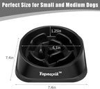 Slow Feeder Dog Bowls for Healthy Eating, Non-Slip and Anti-Choking Design, Reduces Bloating & Overeating for Medium Dogs and Cats, Easy to Clean