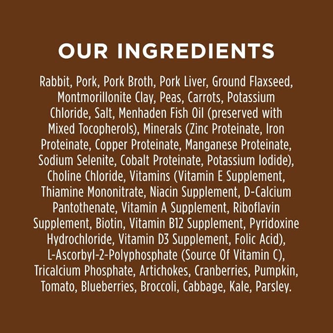 Instinct Original Wet Dog Food, Grain Free Recipe - Real Rabbit, 13.2 oz. Cans (Pack of 6)