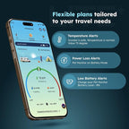 Waggle Dog Temperature Monitor & Pet Camera Bundle for RVs - Portable WiFi Cam (128GB) with Motion Alert & Remote Access | Watch Pets While Travelling