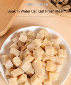 Freeze Dried Cat & Dog Treats – 8OZ Freeze Dried Chicken+Duck+Egg Yolk 3 in 1 Meat Snacks - High Protein, Bite-Sized, Training Treats Snacks (8 OZ)