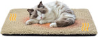 Miguel Self Warming Cat Bed for Indoor Cats, 30 x 20 inch Self Heating Pads for Outdoor Cat House, Non Electric Dog Pad Thermal for Small Dog, Washable Kitten Mat with Removable Cover (Light Brown,M)