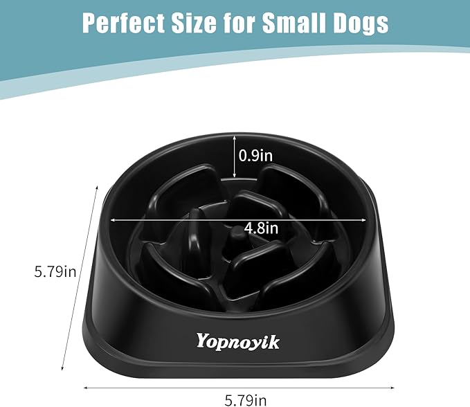 Slow Feeder Dog Bowls 3PCS, Anti-Choking Puzzle for Small Breeds