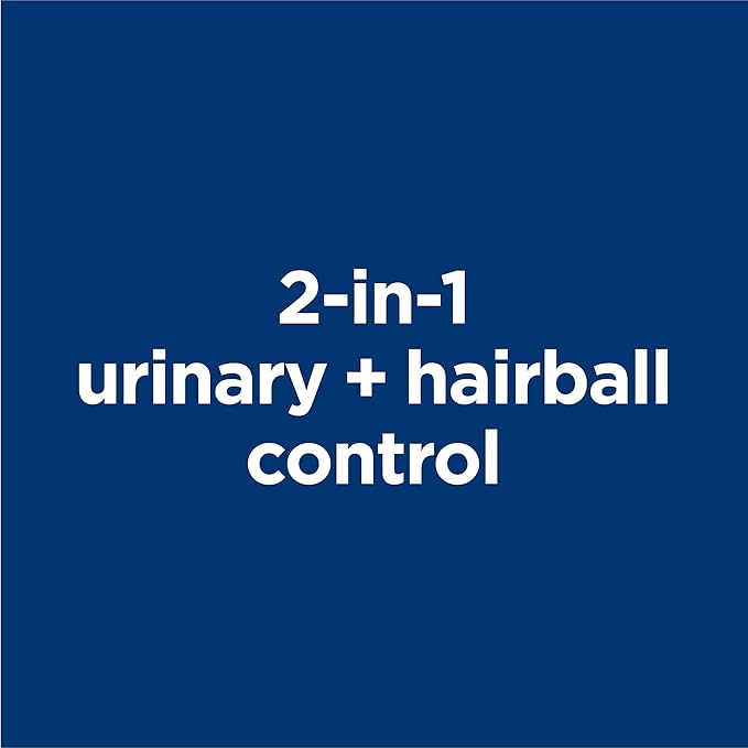 Hill's Science Diet Urinary Hairball Control Adult 1-6 Wet Cat Food, Chicken & Vegetables Stew, 2.9 oz Cans, Pack of 24