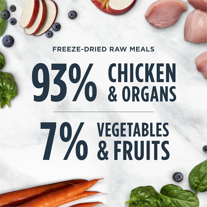 Instinct Raw Meals Freeze-Dried Chicken Cat Food, 25 oz. Bag