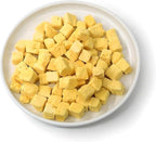 Organic Freeze Dried Dog & Cat Treats - Single Ingredient, Grain Free Food Toppers for Healthy Pets, No Fillers or Preservatives (3 Bag, Egg)