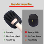 2Pcs Pet Hair Removal Glove for Cats & Dogs, with 2Pcs Toothbrush, Upgraded Five-Finger Electrostatic Pet Hair Gloves, Washable Reusable Pet Hair Remover Tool for Clothing, Couch, Carpet, Car Seat