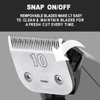 10 Blade Dog Grooming Compatible with Andis/Wahl/Oster Dog Clippers 3 Pack