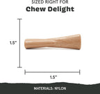 Barkbox Super Chewer Tough Dog Chew Toys for Aggressive Chewers, Dental Stimulating (PB Bone - Small)