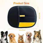 3pcs Pet Hair Removal Glove,Pet Hair Remover Glove for Cats & Dogs,Upgraded Animal Fur Removal Tool, Reusable Cats & Dogs Grooming Gloves for Hair Removal