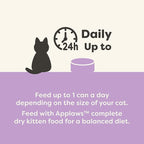 Applaws Natural Wet Kitten Food, Limited Ingredient, Grain-Free, Protein with No Artificial Additives, Kitten Variety in Broth Cans (16 x 2.47oz Cans)