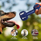 Dog Chew Toys for Aggressive Chewers,Food Grade Non-Toxic Dental Pet Toy,Tough Durable Indestructible Dog Toys for XSmall Dogs.Blue（5IB-8IB）
