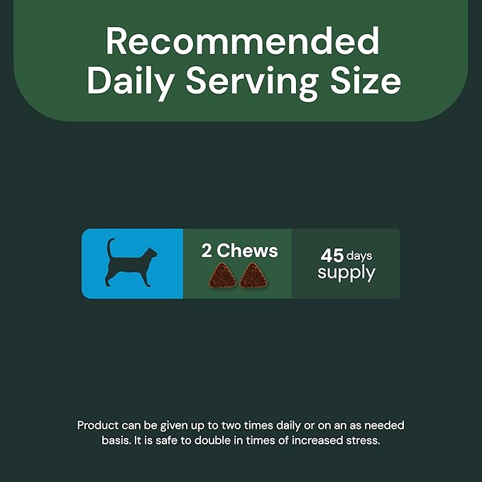 VetriScience Veterinary Strength UT Health Chews - Cat Urinary Tract Wellness Supplement for Supporting Feline Urinary Health - with Calming Blend - Chicken Flavor - 90 Count