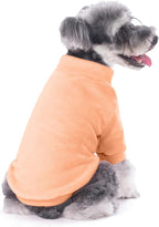 Dog Sweater, 3 Pack Dog Sweaters for Small Dogs Girl Boy, Ultra Soft Warm Puppy Clothes Dog Coat for Winter (Peach+Lt Camel+Pink, X-Large)