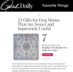 PUPIBOO Washable Pee Pads for Dogs and Cats - Super Absorbent Reusable Puppy Training Pads - 100% Waterproof, Leak-Proof & Non-Slip Whelping Pads for Pet Housebreaking