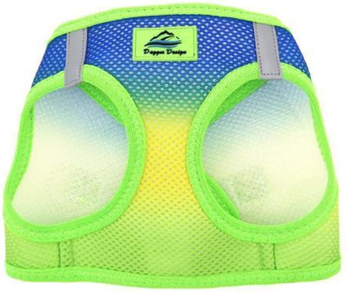 DOGGIE DESIGN American River Dog Harness Ombre Collection - Cobalt Sport XXS