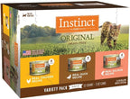 Instinct Original Grain Free Recipe Variety Pack Natural Wet Canned Cat Food by Nature's Variety, 3 Ounce (Pack of 12)