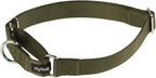 Hyhug Martingale Collar for Dogs Large Green |Escape - Proof Heavy Duty Nylon Durable No Pull, Ideal for Training & Daily Walks