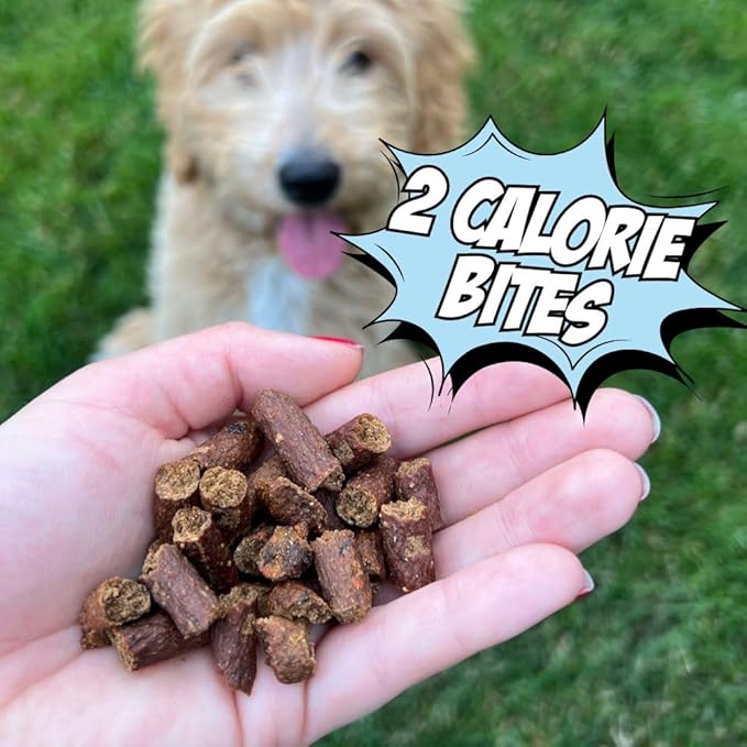 Chippin Fish & Sweet Potato Dog Training Treats (5oz, 1-Pack) | Natural Low-Fat, Low-Calorie Treats | Made in The USA | Grain-Free, Hypoallergenic, Chicken-Free Soft & Chewy Small Dog Treats