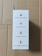 Turbo Tail 3.0 Interactive Cat Toy - Smart Remote Control Electric Mouse with Feathers, 3 Play Modes (Smart/Manual/Standby), Auto Obstacle Avoidance, Type-C, 8H Playtime - Orange (1PC)