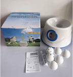 Automatic Ball Launcher for Dogs,Dog Ball Thrower Launcher with 3 Launching Distance 20-45FT,6 2.3 Inch ETPU Tennis Balls,Interactive Dog Toys Indoor Outdoor Ball Thrower Machine for Small/Medium Dogs