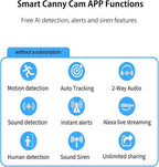 VIMTAG Indoor Pet Camera, 2.5K Dog Camera with Phone App, 360° Pan/Tilt Cameras for Home Security Cat Baby, Night Vision, Motion Tracking & AI Detection, 2-Way Audio, 5G/2.4G WiFi, SD/Cloud Storage