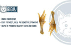 Big Lu – Nail-Free Chicken Feet Dog Chews, 100% Natural Single-Ingredient Treats, Rawhide-Free, Long-Lasting, Rich in Glucosamine and Chondroitin for Joint Health (60 Count)