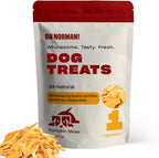 OH NORMAN! Single Ingredient Pumpkin Dog Treats by Kaley Cuoco, Healthy Dog Treats for All Life Stages and Breeds, Air Dried, Ethically Sourced in Canada, 6 Oz