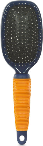 Arm & Hammer “Simply Calm” Dog Grooming Pin & Bristle Deodorizing Brush with Fragrance Transfer Technology – Scented 2-in-1 Brush for Detangling & Shedding, Sweet Lily & Vanilla Scent