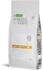 Nature's Protection Grain Free Dry Dog Food for Small Breed - High Protein, Tear Stain Diet for Adult Dogs with Light Fur, Small Bites Kibble (Superior Care - Lamb, 22 lb)