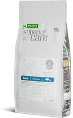 Nature's Protection Grain Free Dry Dog Food for Large Dogs - High Protein, Tear Stain Formula - Bigger Kibble for Adult Dogs with Light Fur (Superior Care - White Fish, 22 lb)