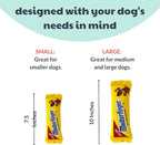 Huxley & Kent Funny Dog Toy w/Squeaker – Power Plush Squeaky Dog Toys for Small, Medium & Large Dogs – Soft Stuffed Animal for Indoor Play & Fetch - Mutterfinger, Large