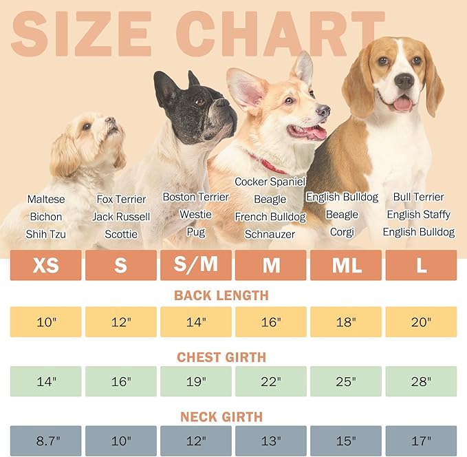 SCENEREAL Fuzzy Hoodie for Small to Large Dogs, Warm Fleece Dog Sweatshirt with Pocket, Winter Coat Clothes - Male/Female Dog Outfit with Leash Hole