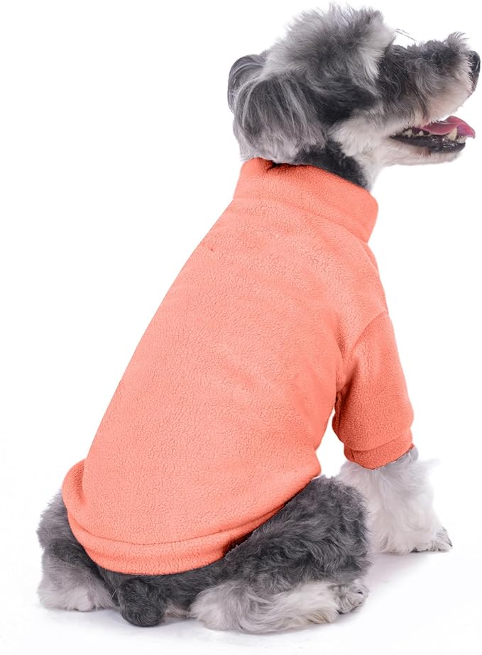 Dog Sweater, 3 Pack Dog Sweaters for Small Dogs Girl Boy, Ultra Soft Warm Puppy Clothes Dog Coat for Winter (Rose+Lt Pink+Lt Purple, X-Large)