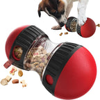 Dog Treat Dispensing Toys Indestructible Food Ball Adjustable Interactive Enrichment Toy for Small Large Dog to Keep Them Busy Stimulating IQ Training Puppy Slow Feeder for Bordom Indoor Gift