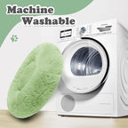 JOLLYVOGUE Dog & Cat Bed, Calming Anti-Anxiety Pet Bed for Small Dogs, Fluffy Donut Cushion for Small and Medium Pets (23")