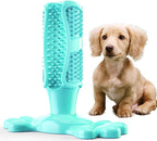 Chew Toy for Dog Toothbrush Stick Dog Toys for Aggressive Chewers Interactive Toys Treats Tough Toy to Keep Them Busy Chew for Small Dogs (Blue, L)