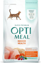 Optimeal Indoor Cat Dry Food- Chicken & Brown Rice Healthy Recipe Cat Food Dry for Adult Cats - Proudly Ukrainian