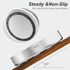 Slow Feeder Dog Bowl, Double Wall Food-Grade Stainless Steel, Heavy Duty with Non-Slip Rubber Base, 2.5Cups Capacity for Medium Large Dogs to Slow Down Eating