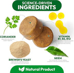 (2 Pack) Flea and Tick Prevention for Dogs Pills - 340 Chews - Natural Dog Flea & Tick Control - Oral Defense Treatment for Dogs Supplement - Vet Formulated - All Breeds & Ages - Made in USA