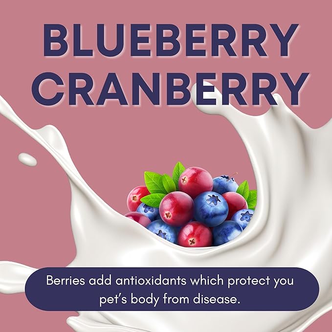 Pets Gone Wild Goat Milk Powder, Non-GMO, Picky Eater Friendly, Liquid Gold High Protein Supplement for Gut Health, Immunity & Hydration Ideal as Milk or Food Topper, Made in Canada