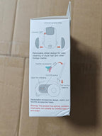 Turbo Tail 3.0 Interactive Cat Toy - Smart Remote Control Electric Mouse with Feathers, 3 Play Modes (Smart/Manual/Standby), Auto Obstacle Avoidance, Type-C, 8H Playtime - Blue (2PCS)