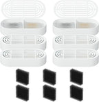 Dog Water Fountain Stainless Steel: 7L/236oz Cordless Large Dog Water Bowl Dispenser Automatic Cat Water Fountain with Deeper Drinking Area (6 Set Filters for 7L Dog Fountain)