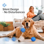 Smart Interactive Dog Toy, Automatic Moving, Bouncing and Stimulation, E-TPU Silent Foam Material, IP54 Waterproof Rating, Active Rolling,Bouncing Ball for Medium and Large Dogs,Dog Birthday