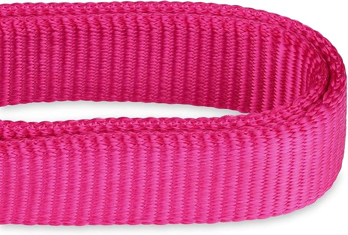 Hyhug Martingale Collar for Dogs Large Pink |Escape - Proof Heavy Duty Nylon Durable No Pull, Ideal for Training & Daily Walks